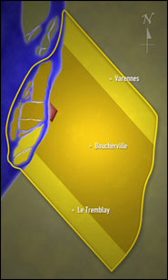 Territoire de la seigneurie de Boucherville.