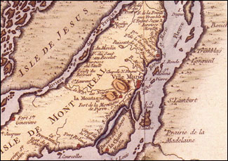 « L’Isle de Montreal et ses environs ».