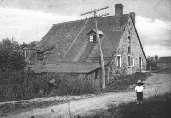 Vieux moulin des Jésuites à La Prairie.