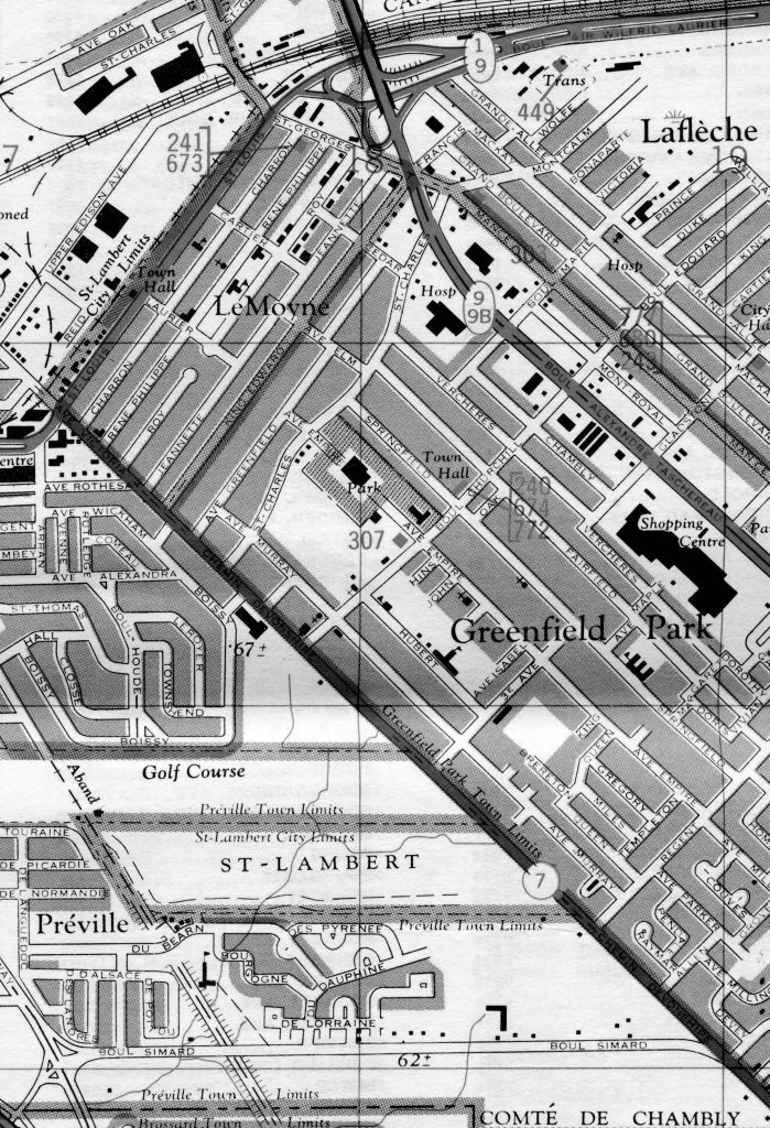 Greenfield Park (Longueuil) en 1966