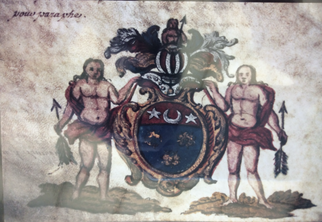 Armoiries originales de la famille de Charles Le Moyne, fondateur de Longueuil