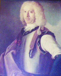 Histoire de Longueuil 45 Photo du portrait sur toile de Charles le Moyne III, deuxième baron de Longueuil