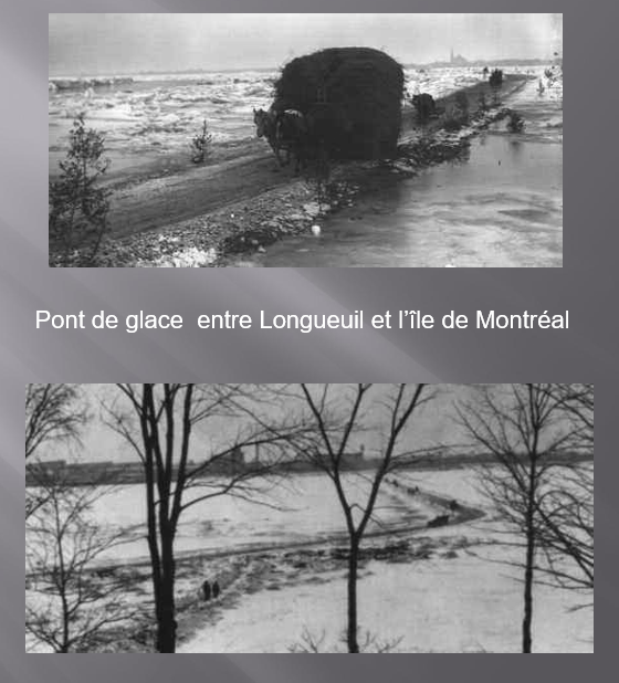 Histoire de Longueuil 57 pont de glace