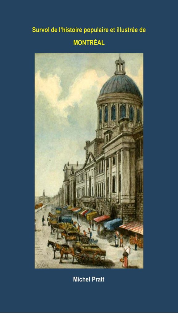 Histoire illustrée de Montréal, PDF 3 Couverture Marché Bonsecours
