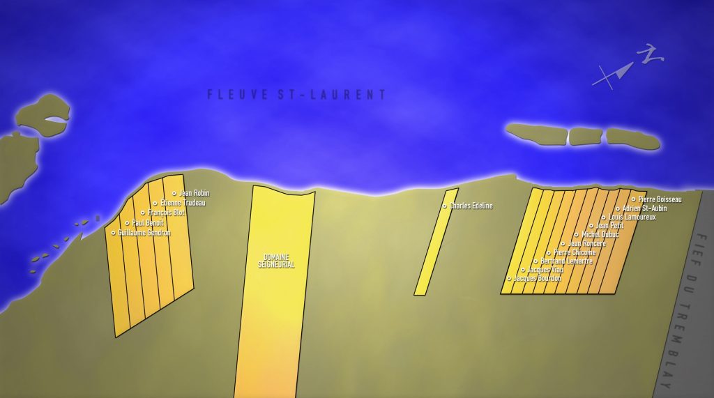 Premières concessions à Longueuil en 1675